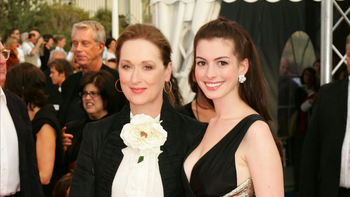meryl streep red carpet dresses Meryl Streep's Red-Carpet Style Evolution