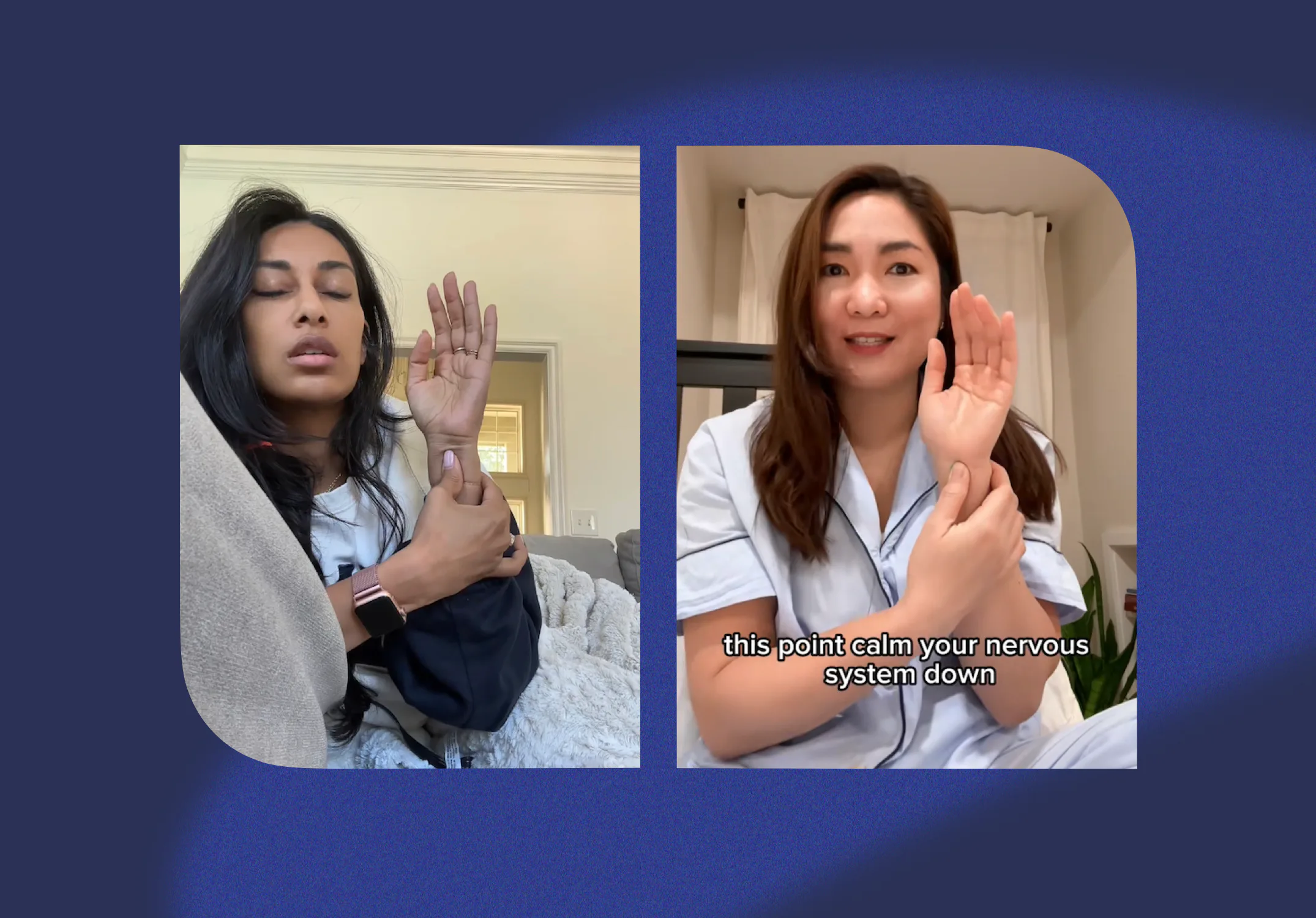 Want to fall asleep fast? Massage this pressure point on your wrists.