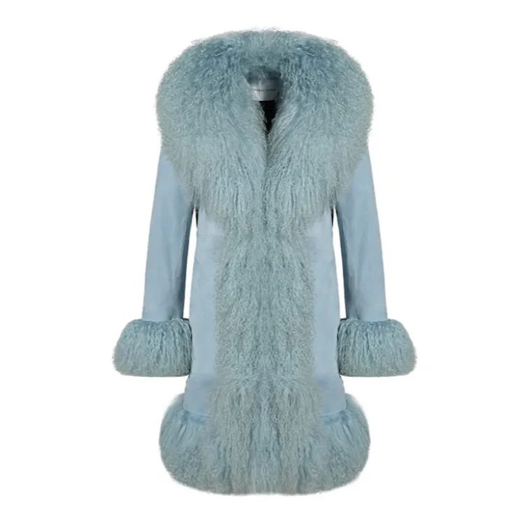 Dorothy Suede Midi Coat