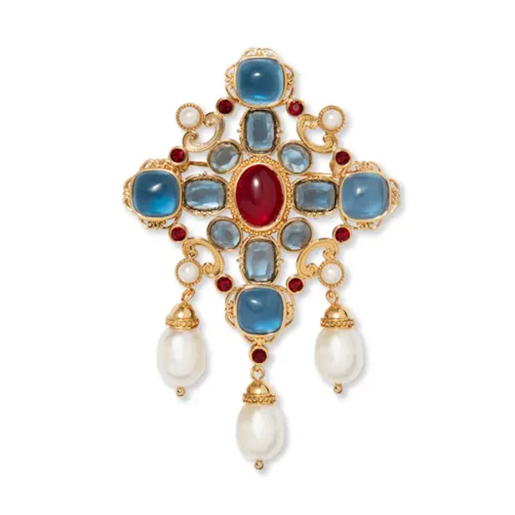 Ellen Jeweled Brooch