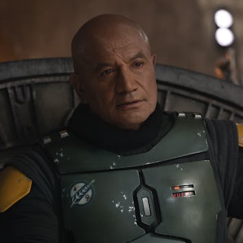 Temuera Morrison as Boba Fett in The Book of Boba Fett
