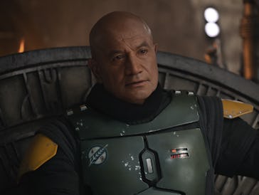 Temuera Morrison as Boba Fett in The Book of Boba Fett