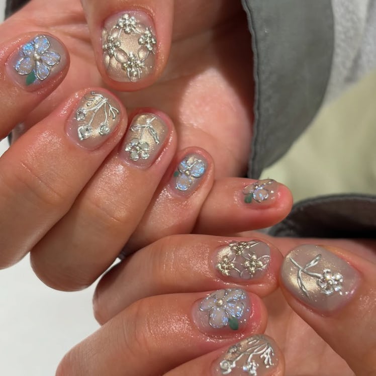 Floral nail designs for 2026 that are anything but boring.