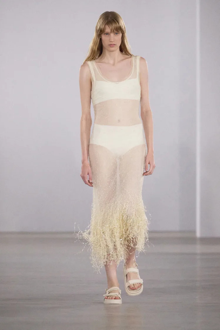 Irisa Lace Midi Dress