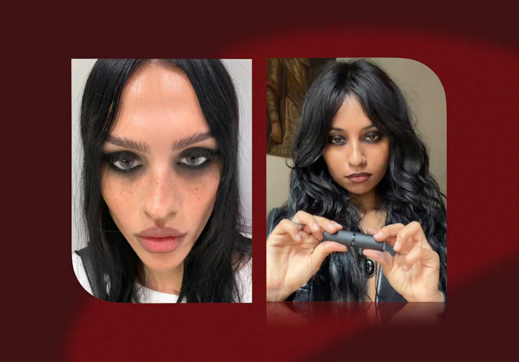 Gucci has single-handedly brought back grunge-style smudged eyeliner.