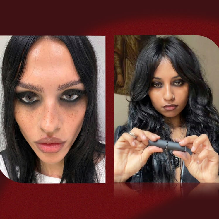 Gucci has single-handedly brought back grunge-style smudged eyeliner.