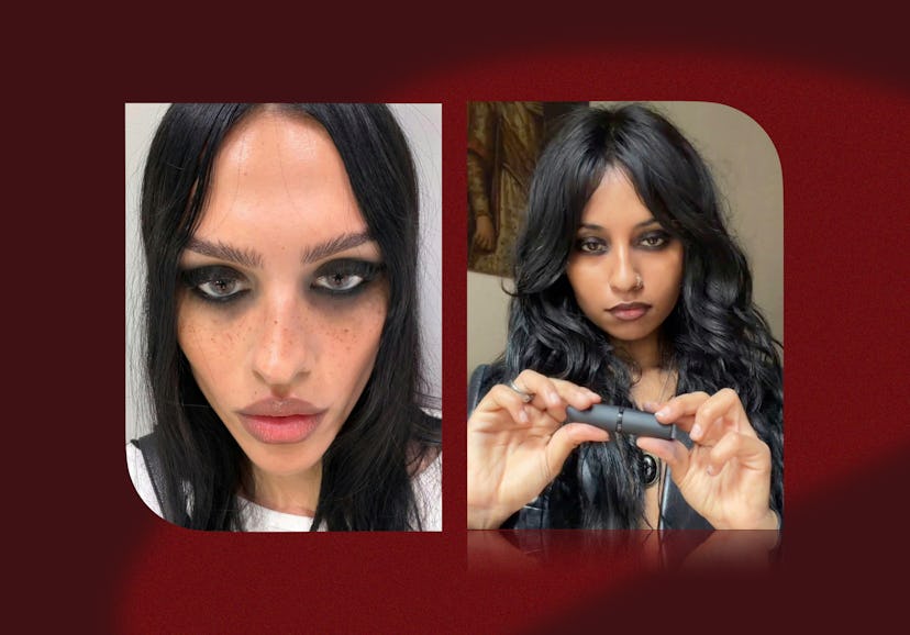 Gucci has single-handedly brought back grunge-style smudged eyeliner.