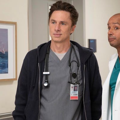 Zach Braff and Donald Faison star in the reboot of 'Scrubs.'