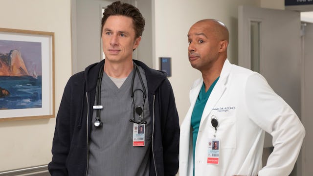 Zach Braff and Donald Faison star in the reboot of 'Scrubs.'
