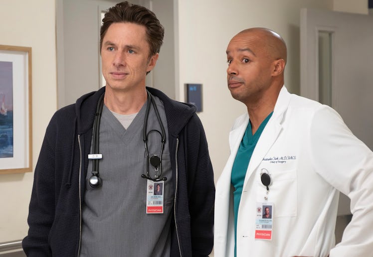 Zach Braff and Donald Faison star in the reboot of 'Scrubs.'