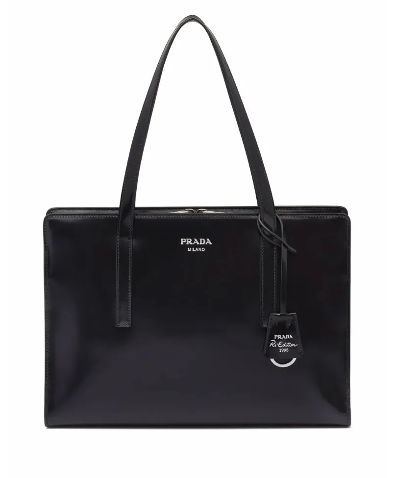 Prada large Re-Edition 1995 leather handbag