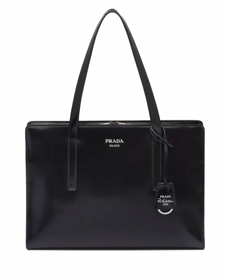 Prada large Re-Edition 1995 leather handbag