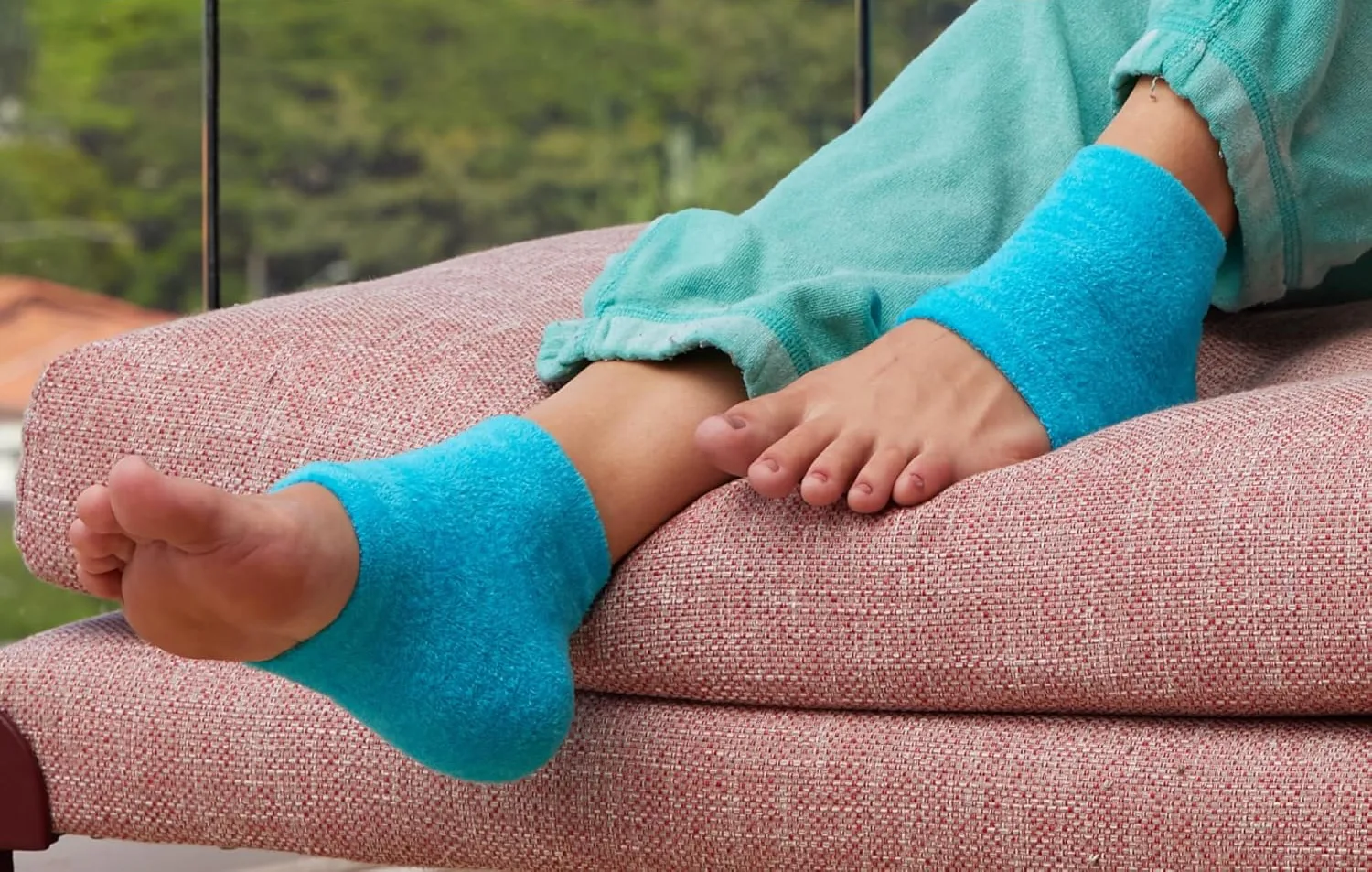 ZenToes Moisturizing Heel Socks (2-Pack) 