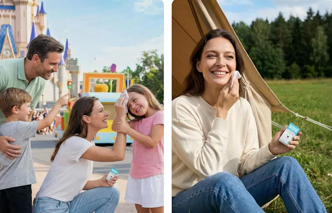 Impossibly Compact Travel Flushable Wipes(8-Pack)