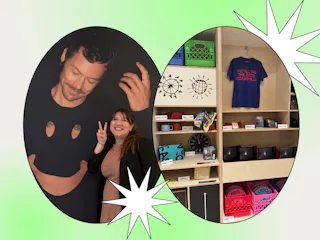 I went to Harry Styles' American Express 'Kiss All The Time, Disco Occasionally' album pop-up in Los...