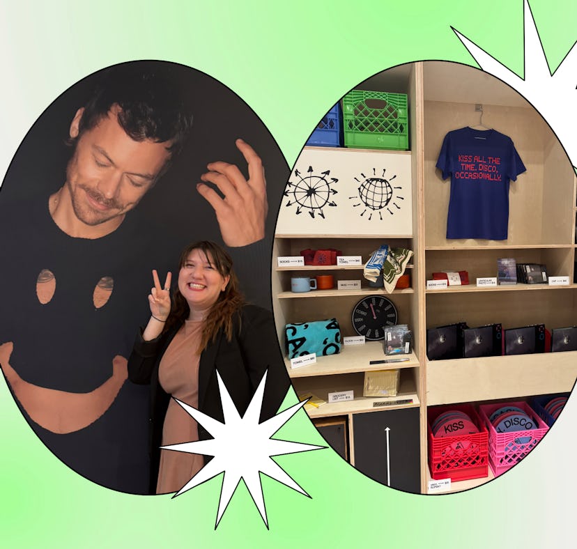 I went to Harry Styles' American Express 'Kiss All The Time, Disco Occasionally' album pop-up in Los...