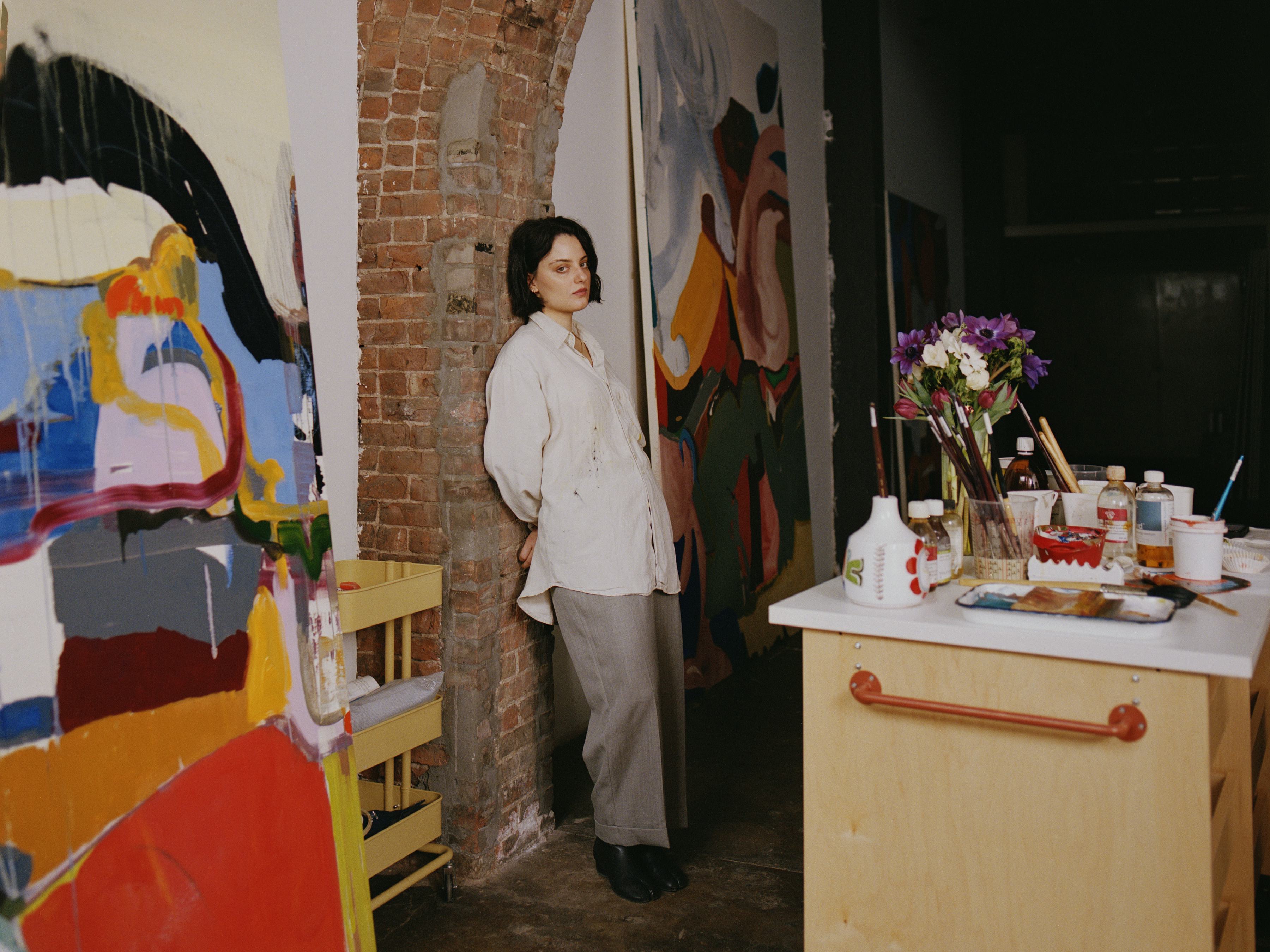 In the Studio With Tamo Jugeli, the Artist Whose Paintings Are “Pure Action”