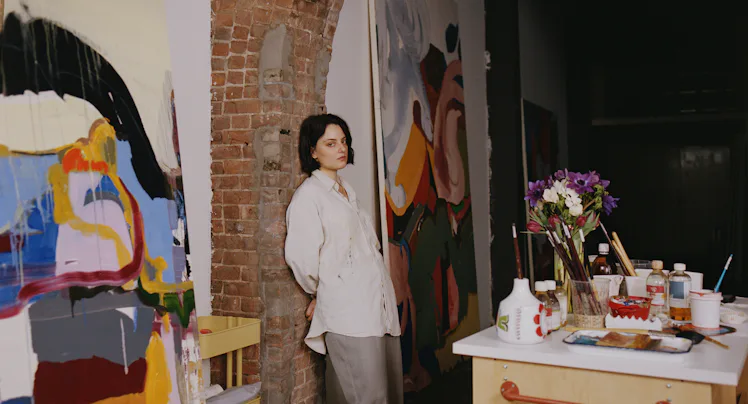 Jugeli wears her own clothes throughout.