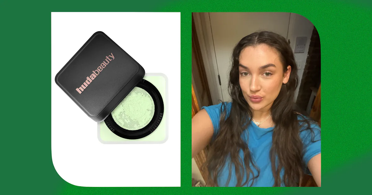 This "Matcha Milk" Setting Powder Fixed My Redness & My Oily T-Zone Like Magic