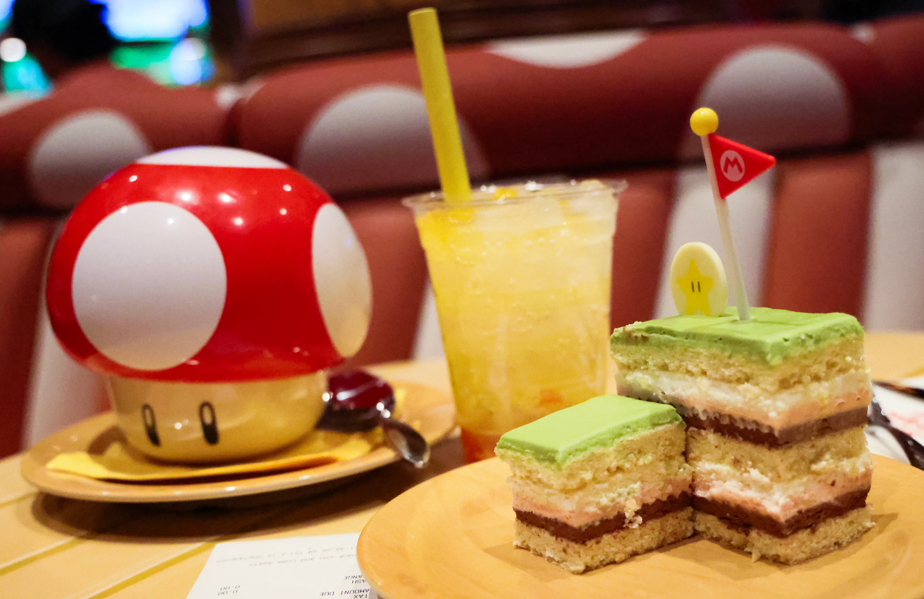 Food from Universal Studios Hollywood Super Nintendo World