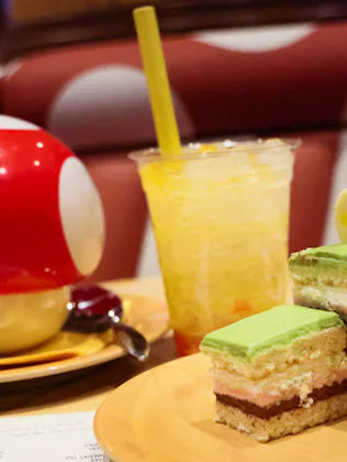 Food from Universal Studios Hollywood Super Nintendo World