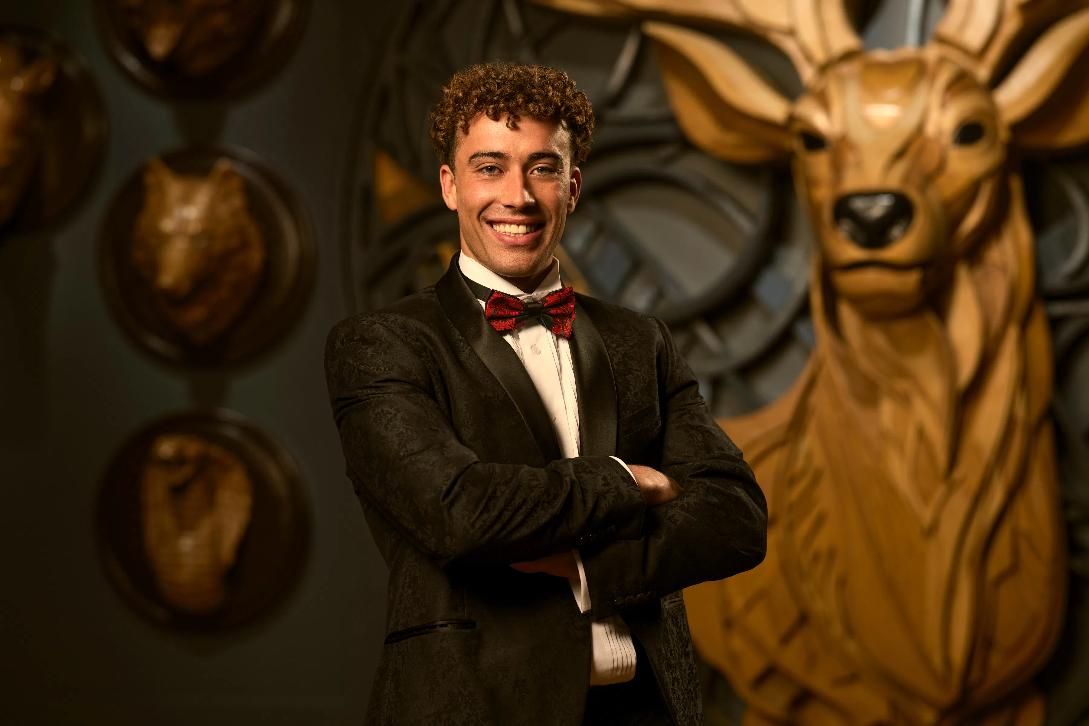 Hunter on Million Dollar Secret. Photo via Netflix