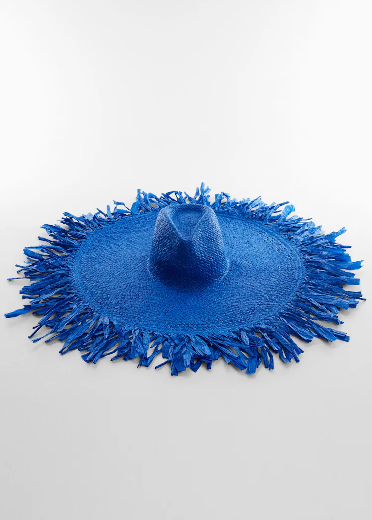 Natural Fibre Maxi Hat