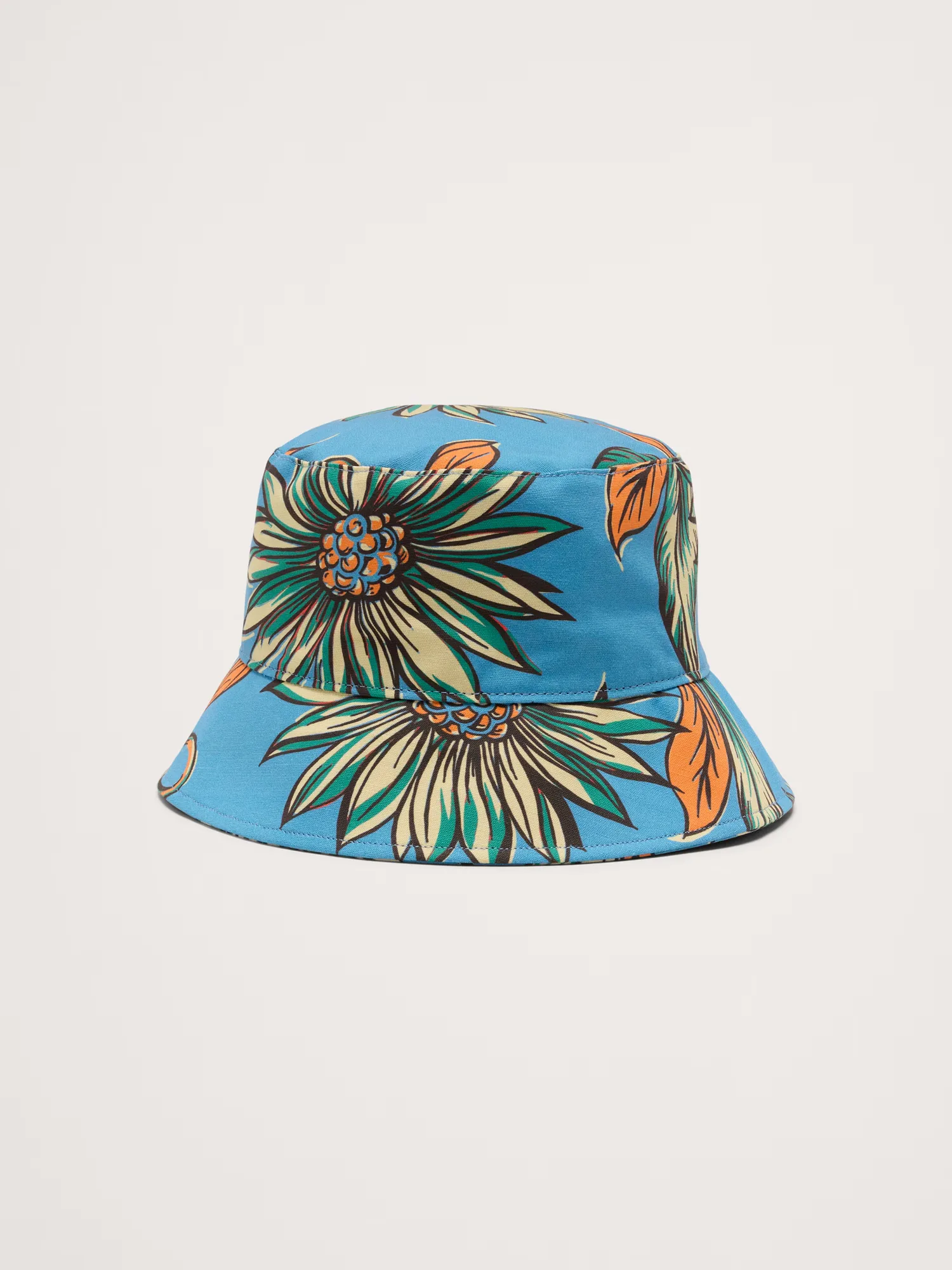 Cotton Canvas Bucket Hat 