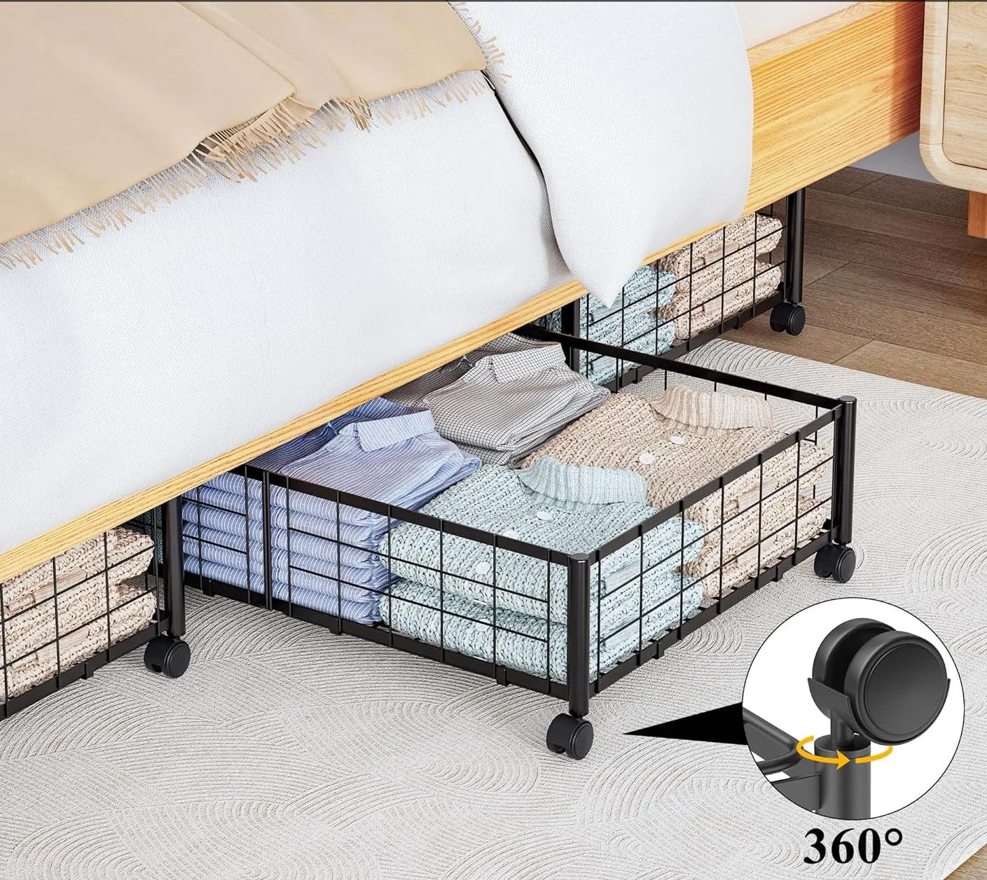 Hleelomi Under-Bed Containers (2-Pack)