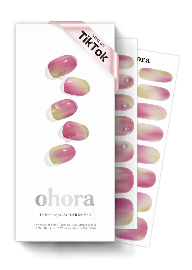 ohora Semi Cured Gel Nail Strips (N Juicy Grape)