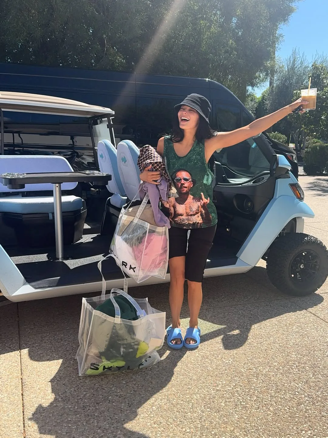 Kylie Jenner's Justin Bieber Tank Top 