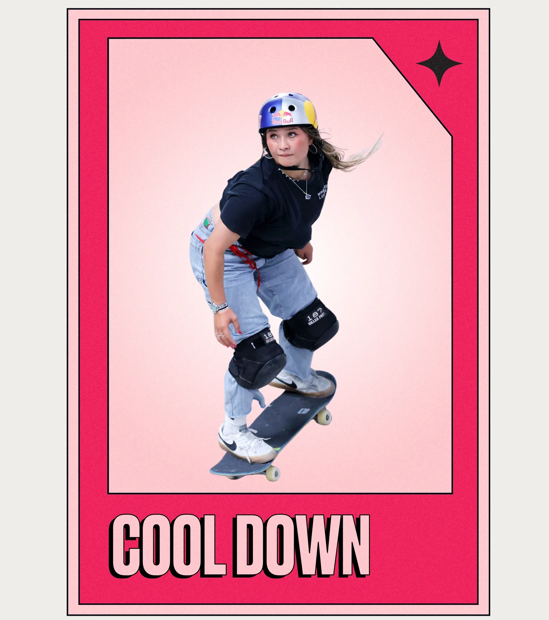 Surfer and skateboarder Sky Brown