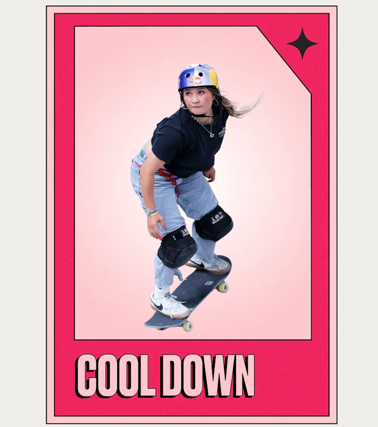 Surfer and skateboarder Sky Brown