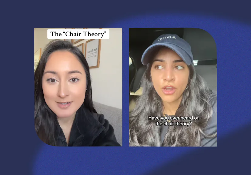 The TikTok-viral "chair theory" may help explain your friend drama.