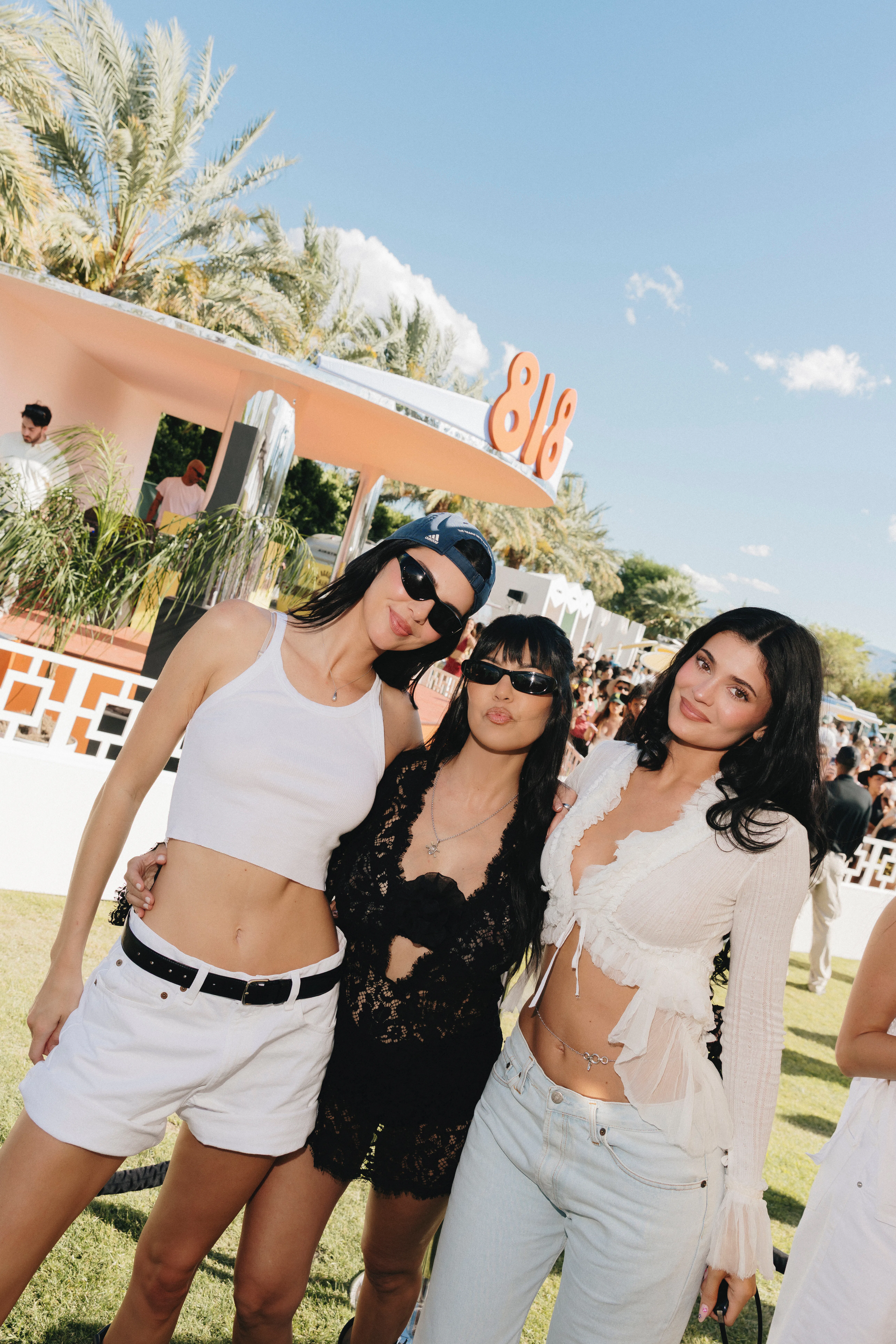 Kendall & Kylie Jenner Styled Their Coachella Crop Tops in Two Distinct Ways