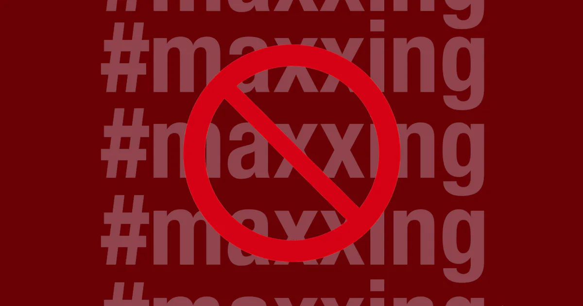 In A World Of "Maxxing," Free Yourself From "All Or Nothing" Mentality