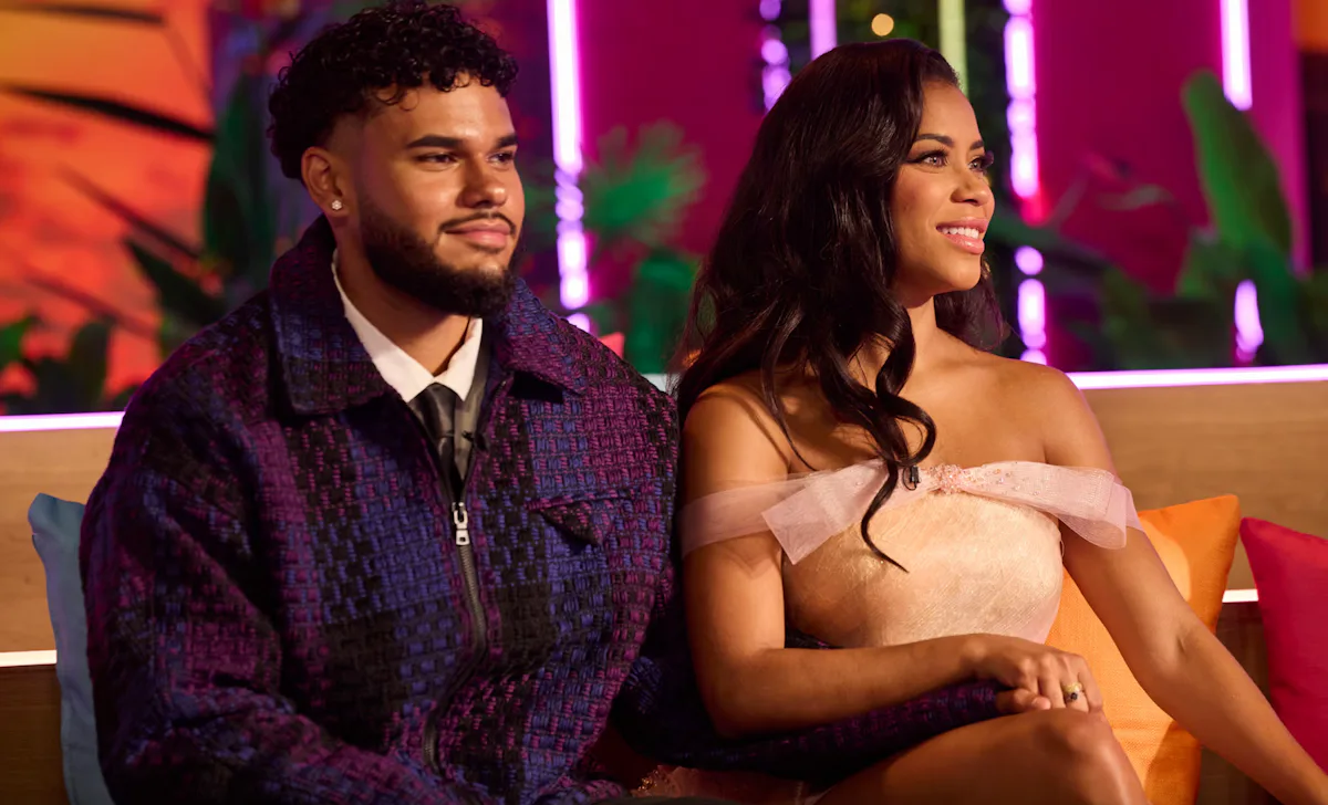 Amaya & Bryan On That Breakup Text In 'Love Island: Beyond The Villa'