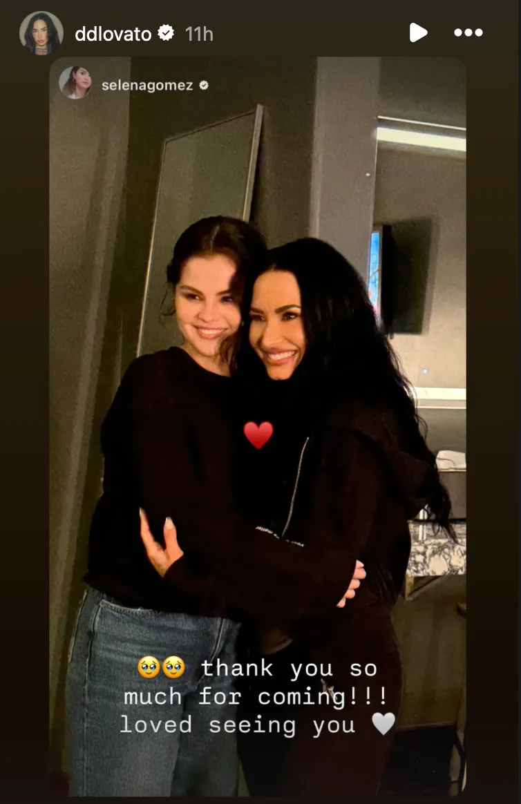 Demi Lovato Reunites With Selena Gomez & Joe Jonas On Her Tour Opening ...