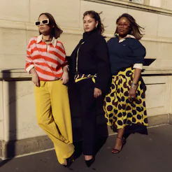 Bustle's fashion editors review the Old Navy x Christopher John Rogers collaboration.