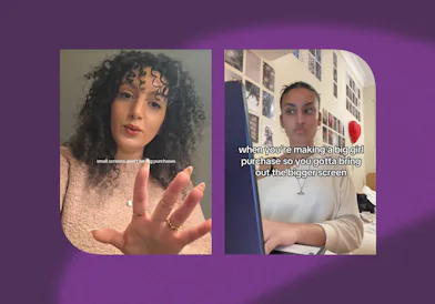 Do you need to use a big screen to make big purchases? You aren't alone.