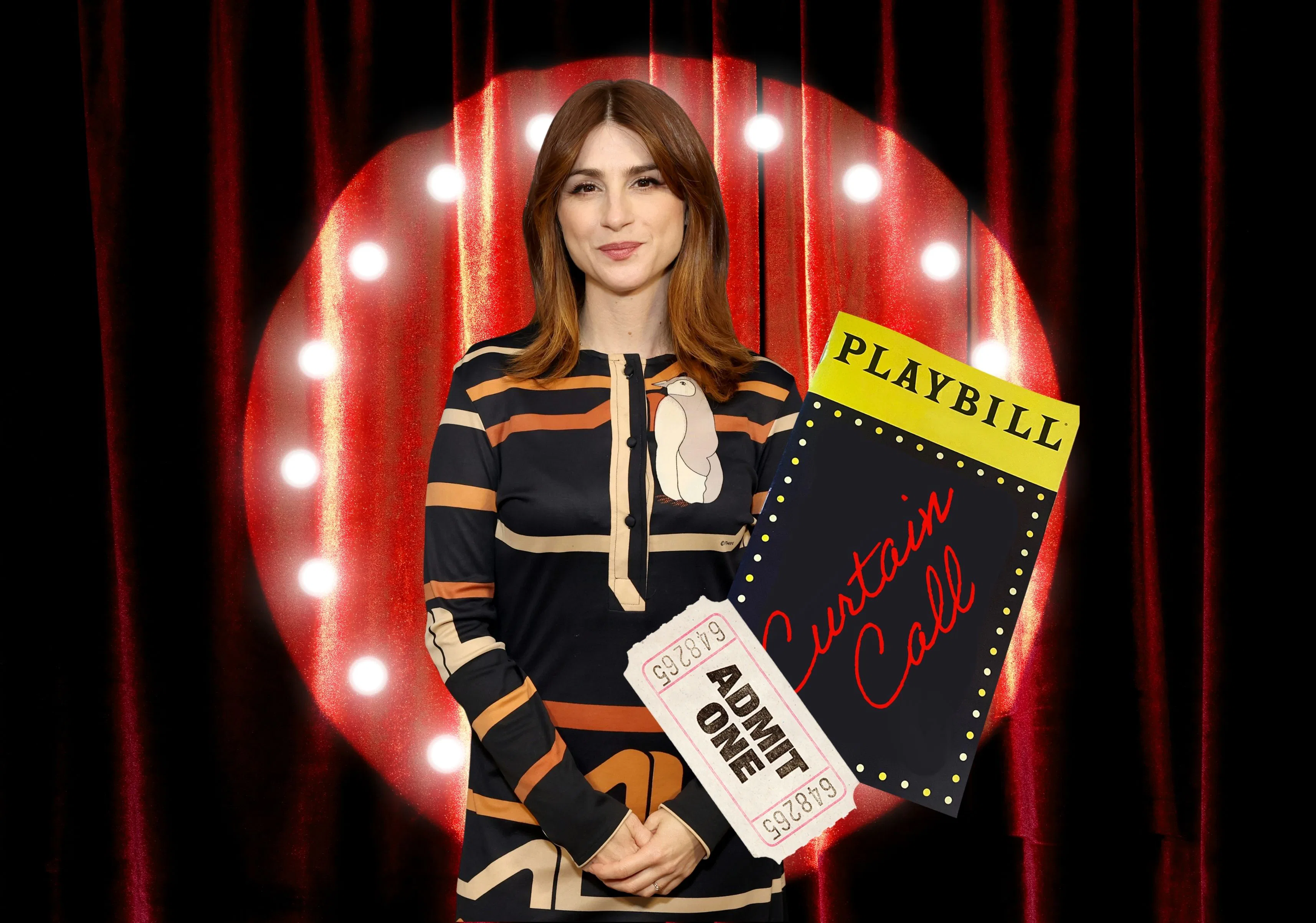 Aya Cash stars in "Giant" on Broadway.