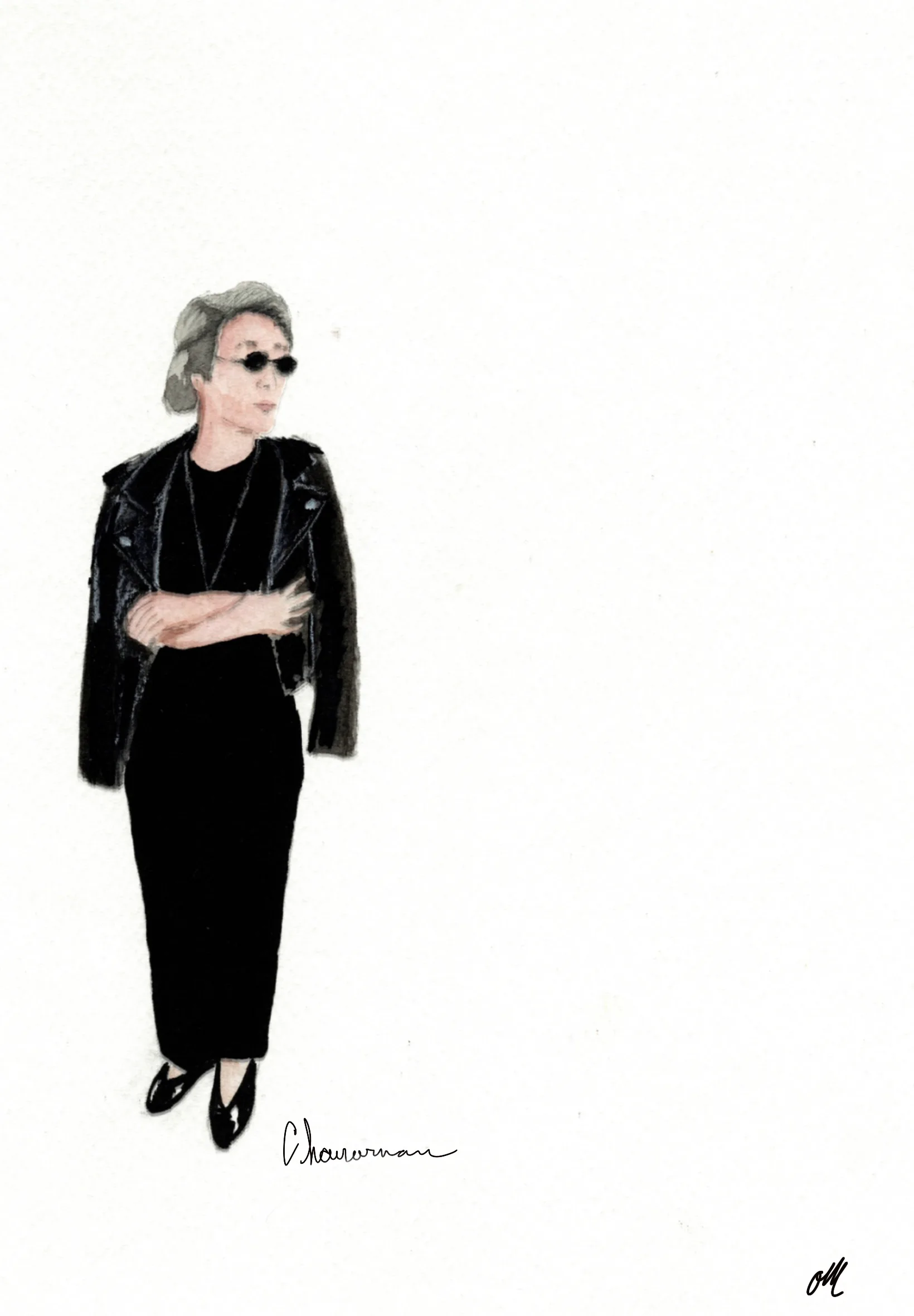 Sketch of Chairwoman Park 