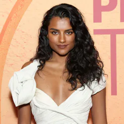 Simone Ashley's beauty routine includes a $15 drugstore mascara.