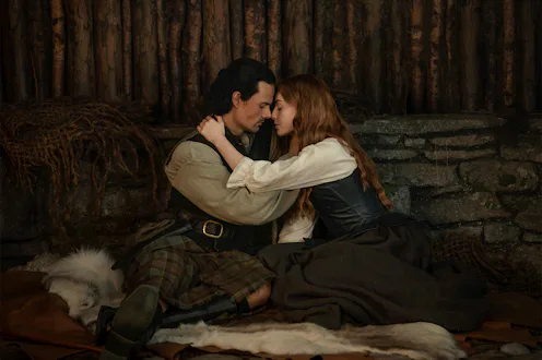 Brian and Ellen in Outlander: Blood of My Blood Season 2. Photo via Starz
