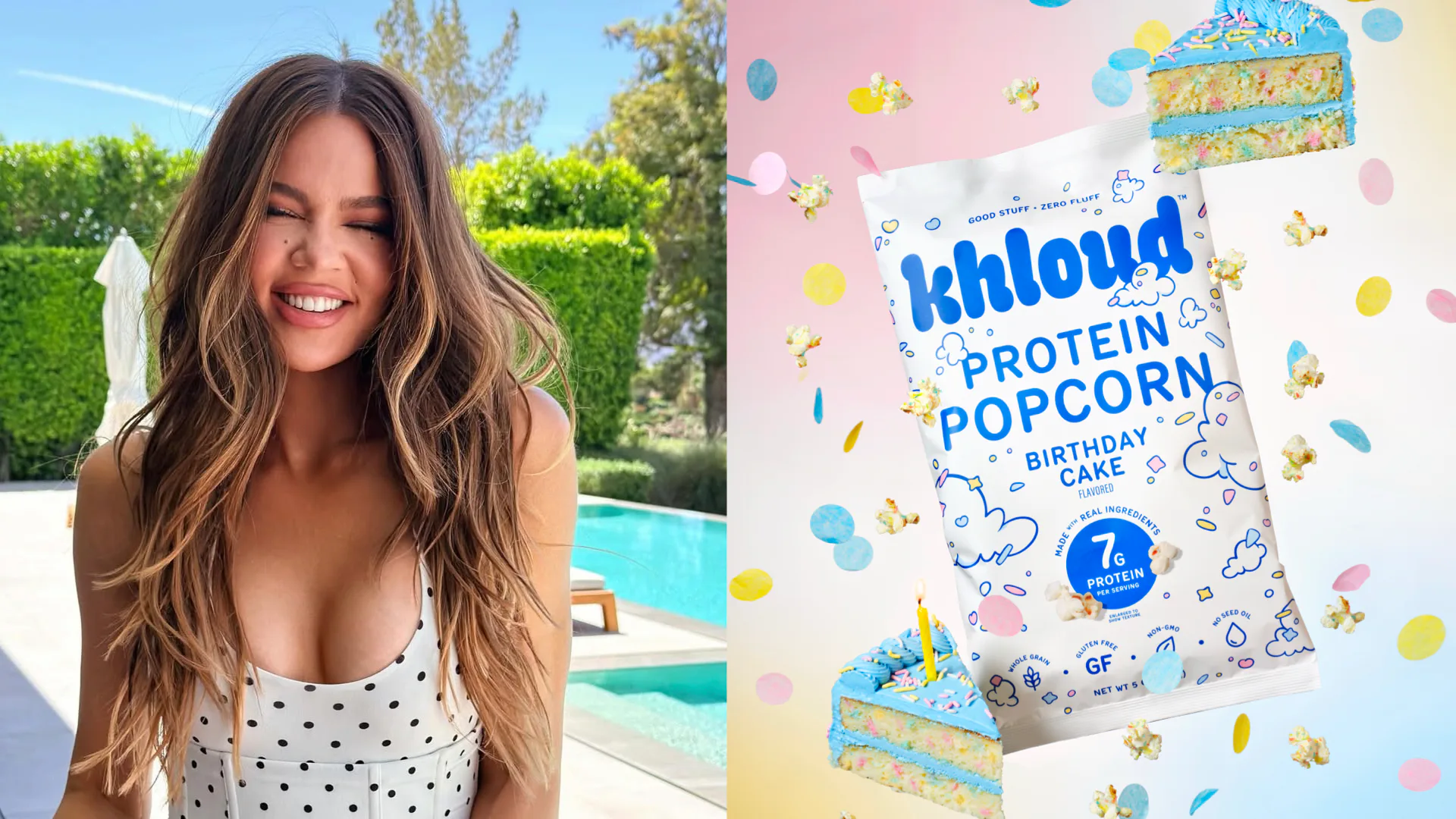Khloé Kardashian's Newest Khloud Popcorn Tastes Just Like A Funfetti Cake Pop