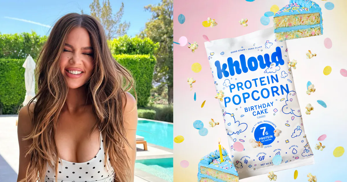 Khloé Kardashian's Newest Khloud Popcorn Tastes Just Like A Funfetti Cake Pop