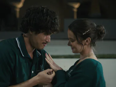 Austin and Ashley in Beef Season 2. Photo via Netflix