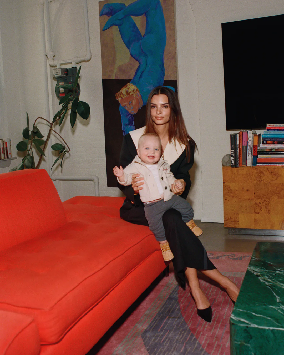 emily ratajkowski and her son sly