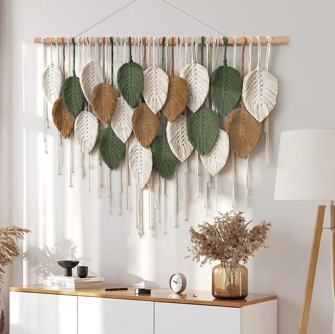 KHOYIME Large Macramé Wall Hanging 