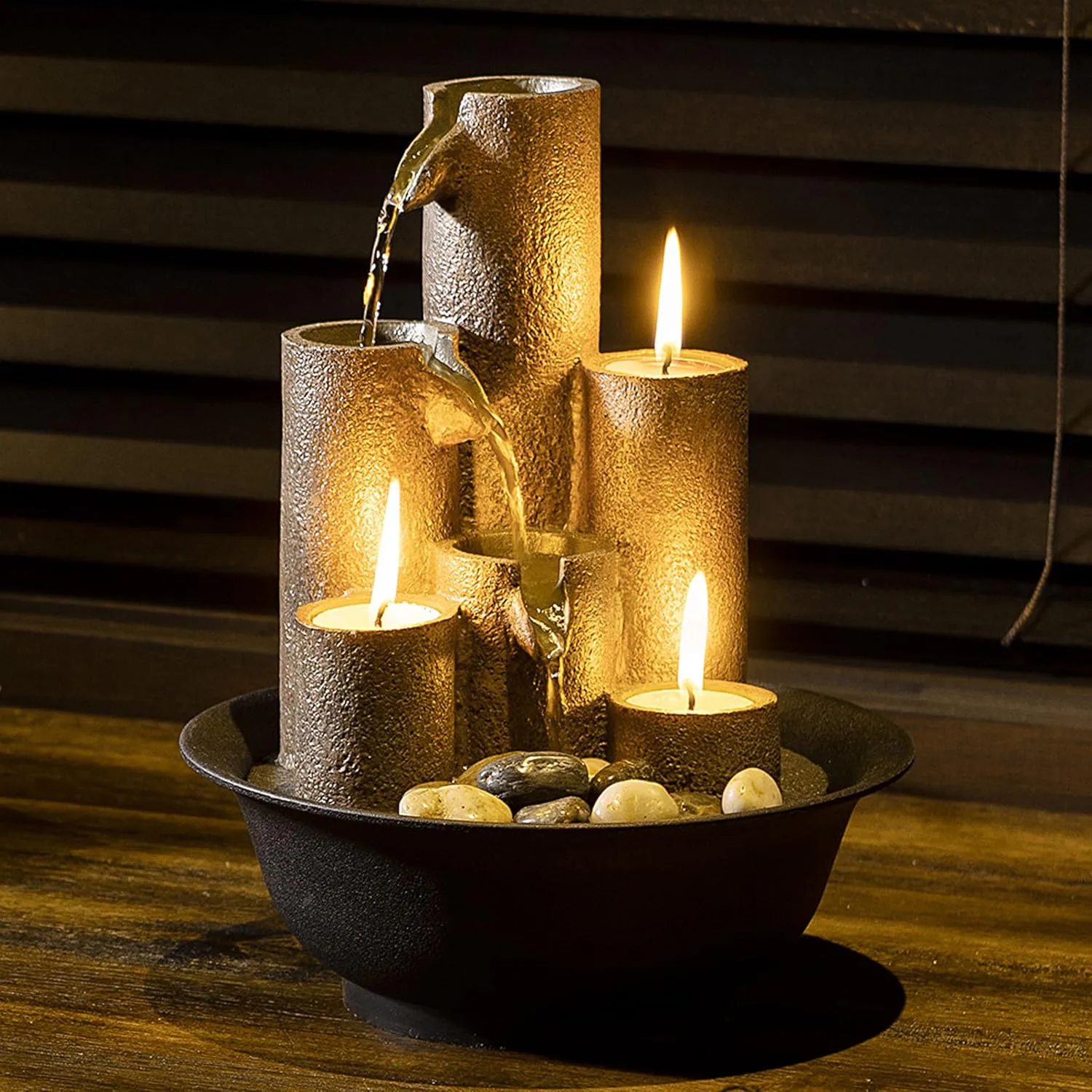 Alpine Indoor Tabletop Water Fountain